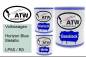 Preview: Volkswagen, Horizon Blue Metallic, LP5S / R0: 1L Lackdose + 1L Klarlack + 500ml Härter - Set, von ATW Autoteile West.